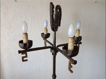 Lustre girouette  fée forgé